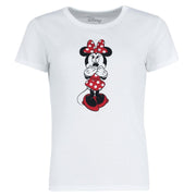 Women's Disney Minnie Mouse Crewneck Short Sleeve Tee