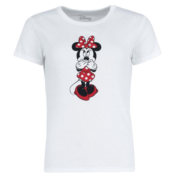 Women's Disney Minnie Mouse Crewneck Short Sleeve Tee