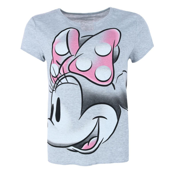 Women's Mickey Mouse V Neck Tee Shirt