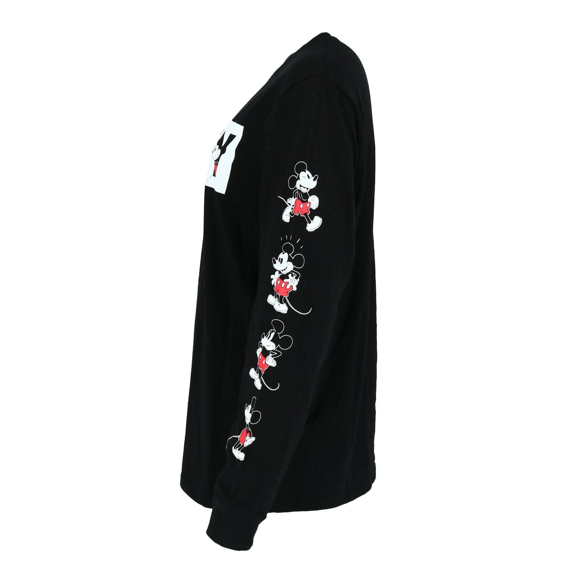 Jerry Leigh Disney Adult Many Mickey Long Sleeve Top - Black