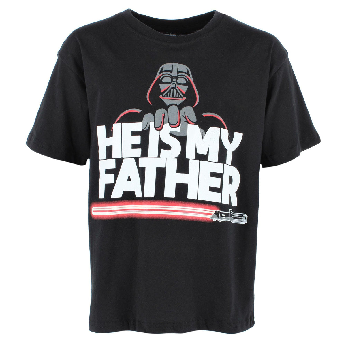 Jerry Leigh Boy's Star Wars He is my Father T-Shirt - Boy's Star Wars He is my Father T-Shirt
