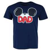 Men's Big and Tall Mickey Mouse Dad Family T-Shirt