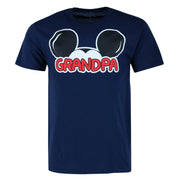 Men's Big and Tall Mickey Mouse Grandpa Family T-Shirt