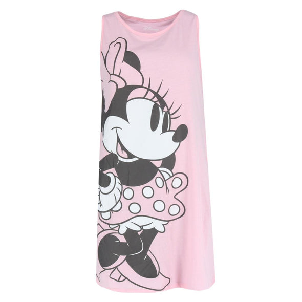 Women's Standing Minnie Mouse Sleeveless Shirt Gown