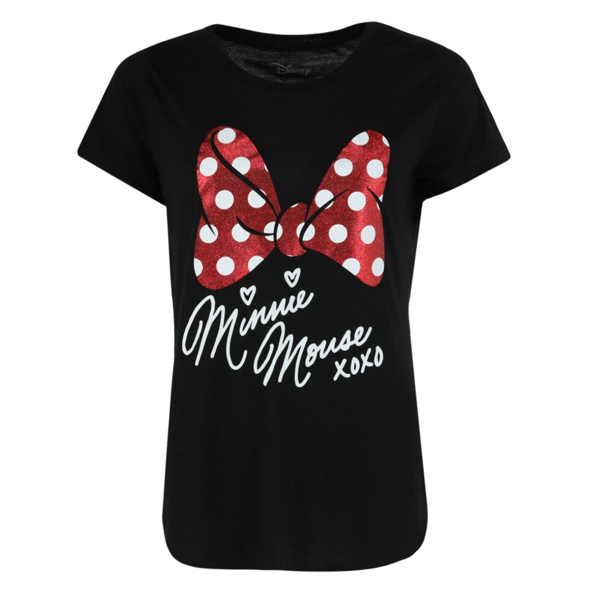 Jerry Leigh Women's Disney Minnie Mouse Glitter T-Shirt - Women's Disney Minnie Mouse Glitter T-Shirt