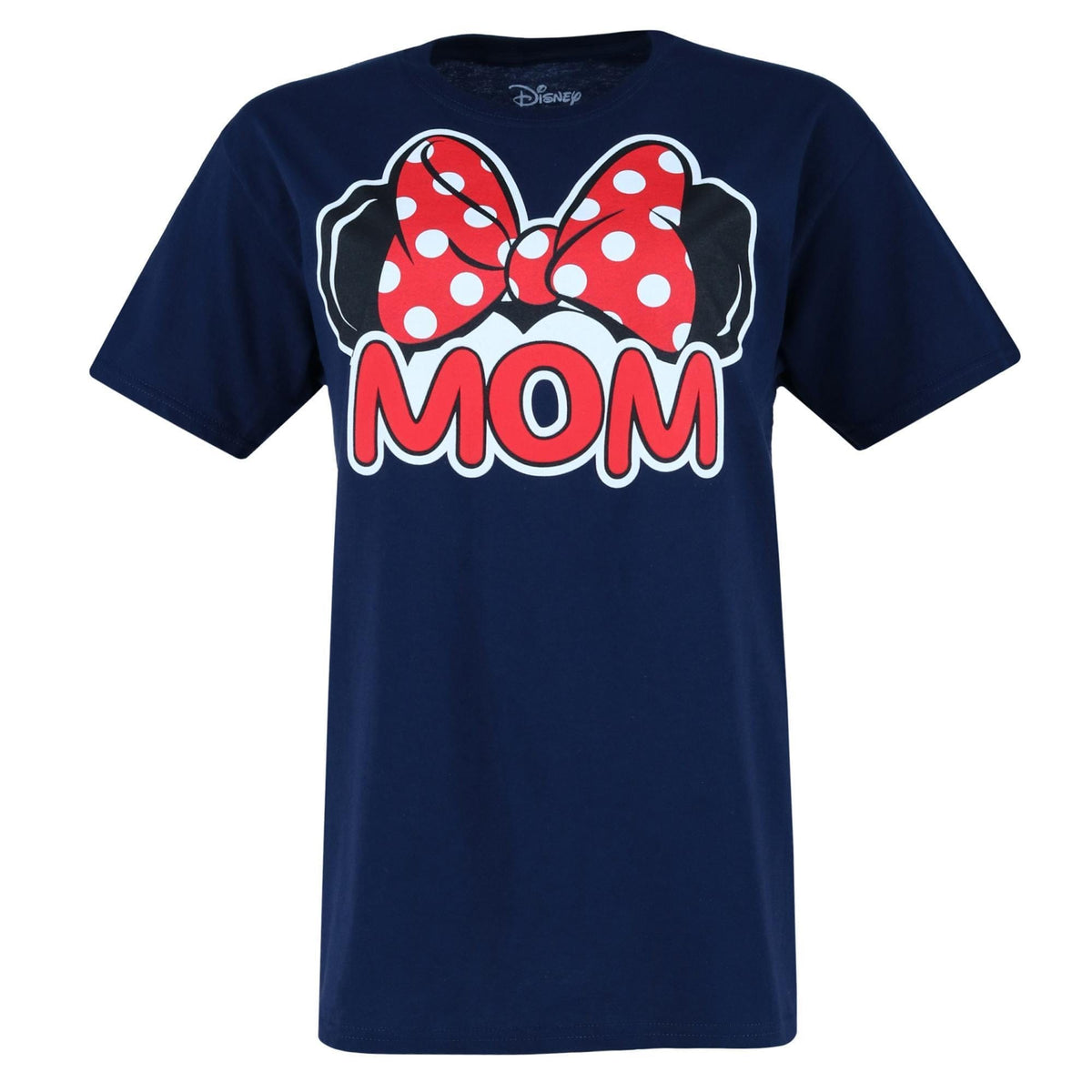 Jerry Leigh Women's Plus Size Minnie Mouse Mom Family T-Shirt - Navy