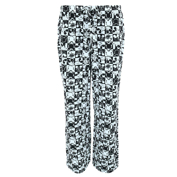 Women's Checkered Mickey Mouse Pajama Lounge Pant