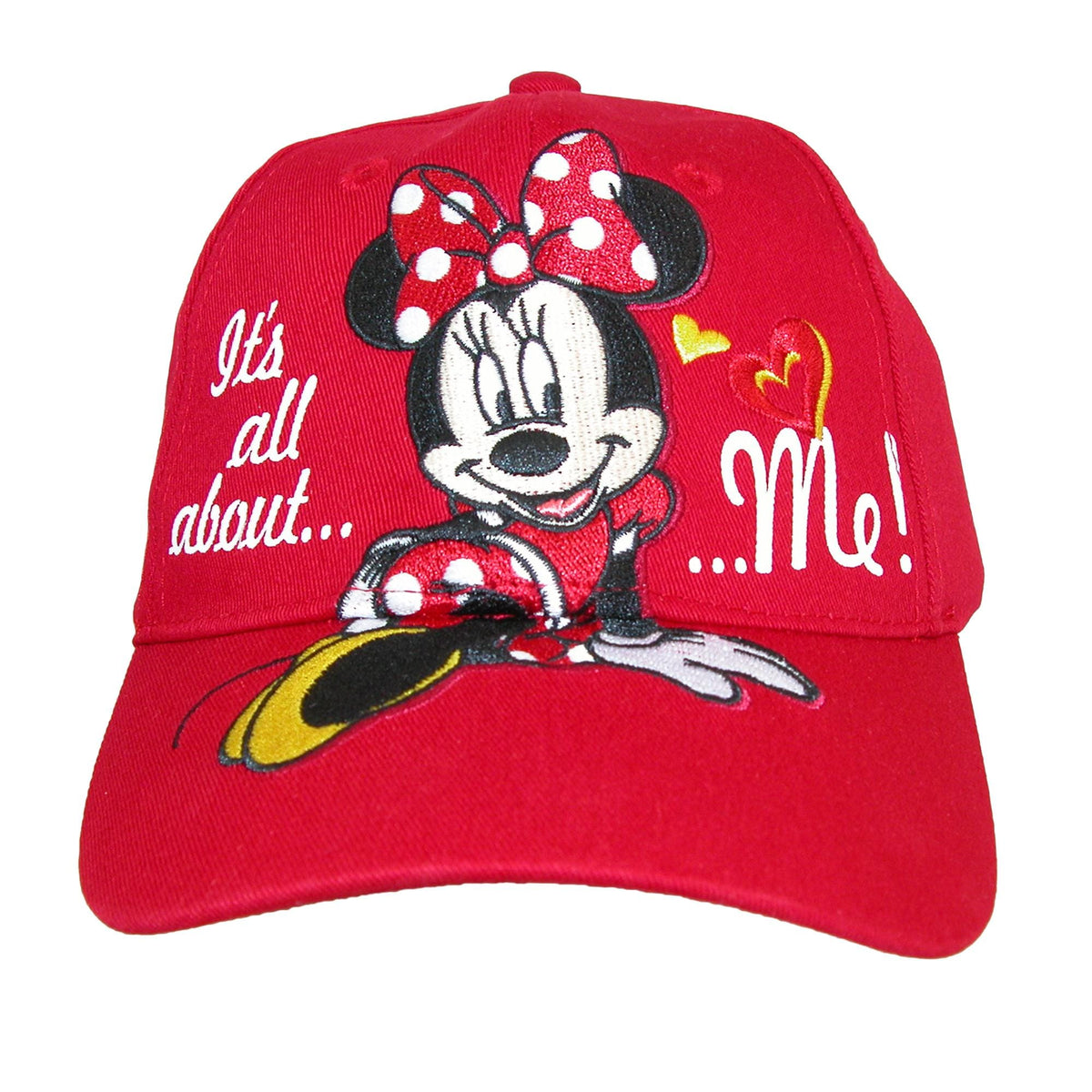 Disney Girls' It's All About Me Minnie Mouse Baseball Cap - Girls' It's All About Me Minnie Mouse Baseball Cap