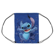 Disney Stitch Breaking Free Drawstring Backpack Bag