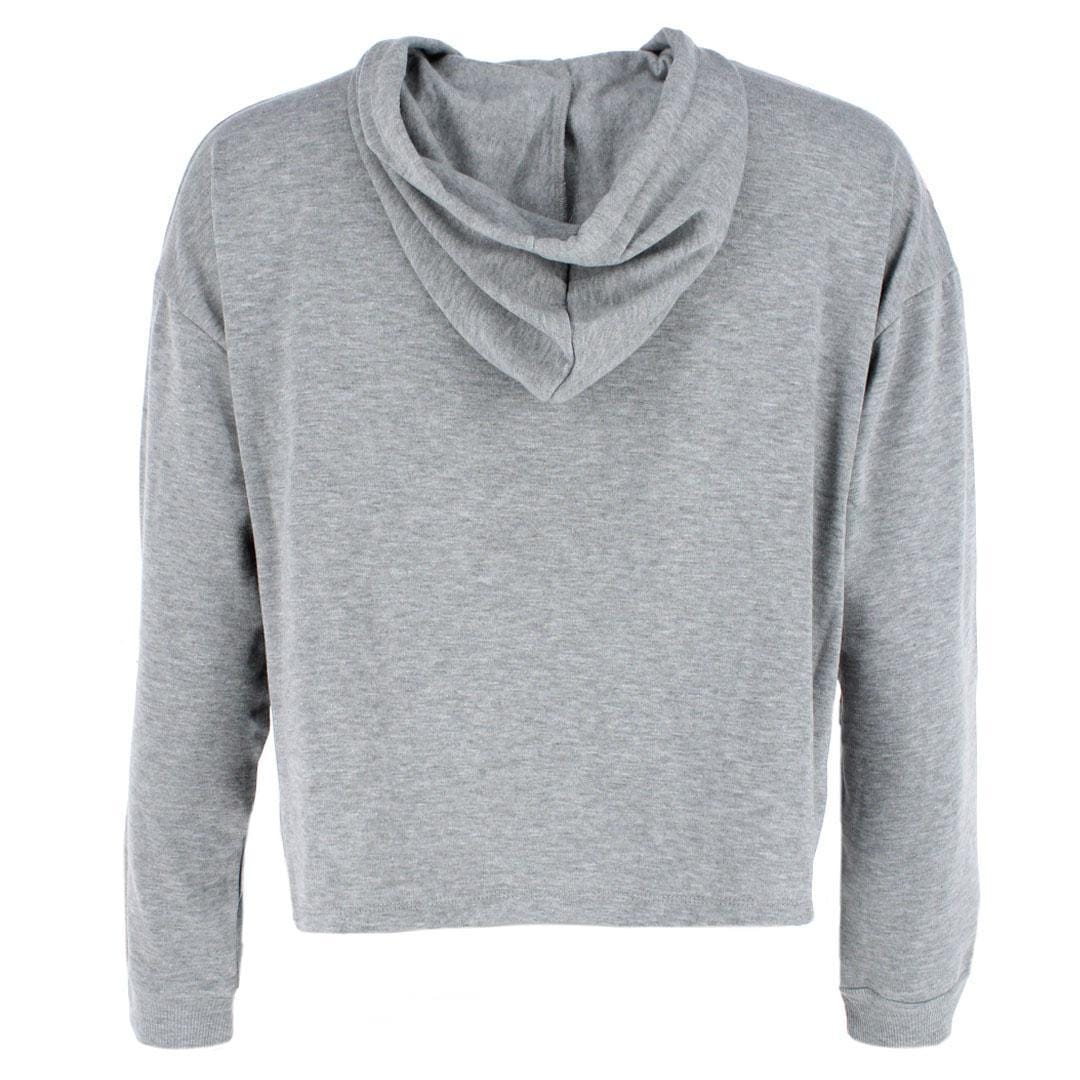 Jerry Leigh Women's Stitch and Angela Love Hoodie - Gray