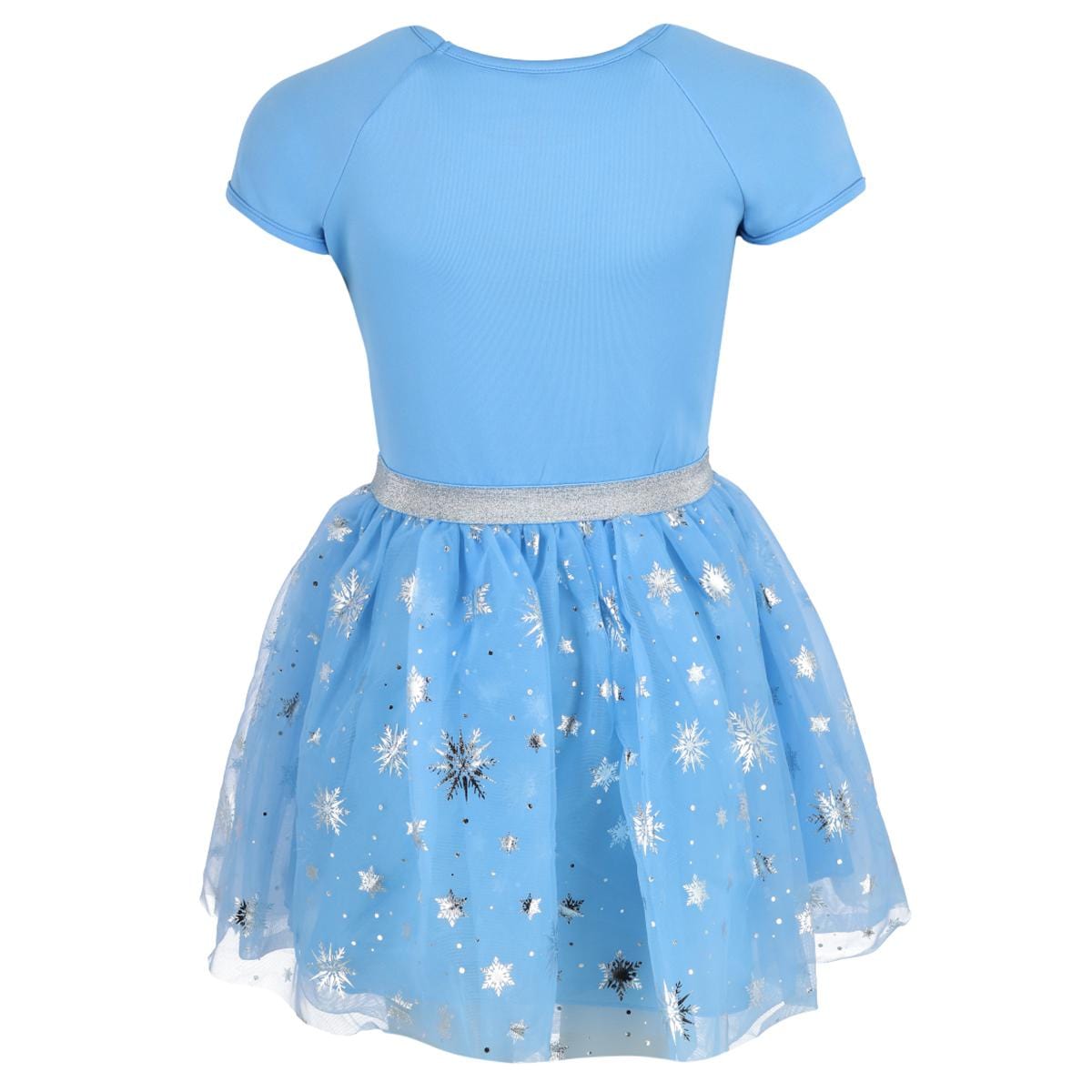 Jerry Leigh Girl's Disney Frozen Elsa Princess Cosplay Tutu Dress - Blue