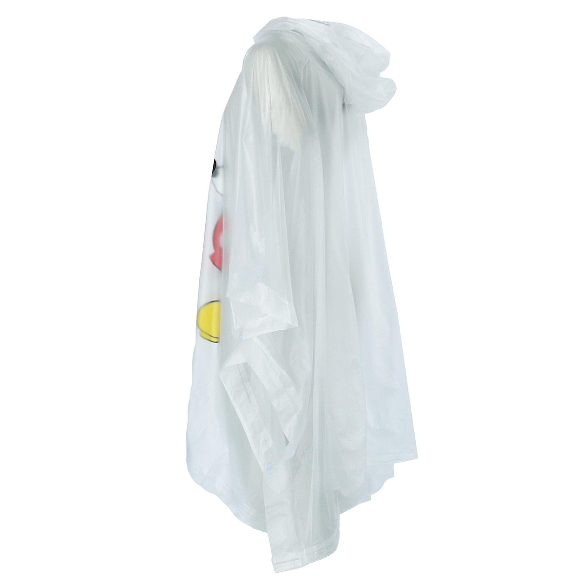 Jerry Leigh Disney Kid's Classic Mickey Mouse Rain Poncho - Clear