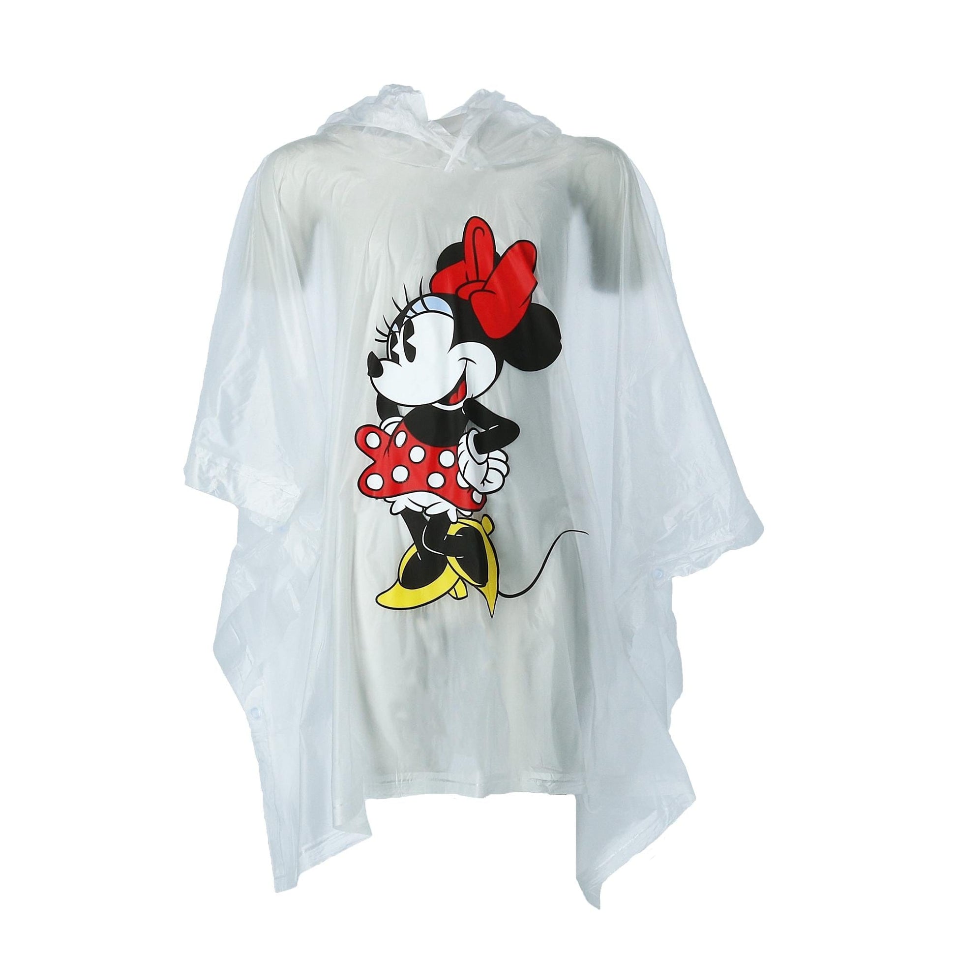 Jerry Leigh Disney Kid's Classic Minnie Mouse Rain Poncho - Disney Kid's Classic Minnie Mouse Rain Poncho
