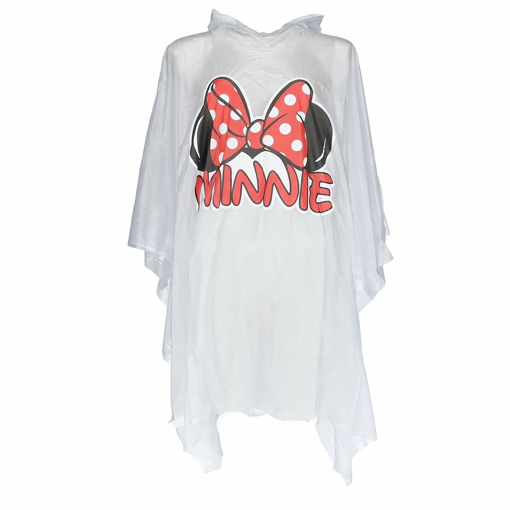 Disney Kid's Minnie Mouse Ears Rain Poncho - Clear