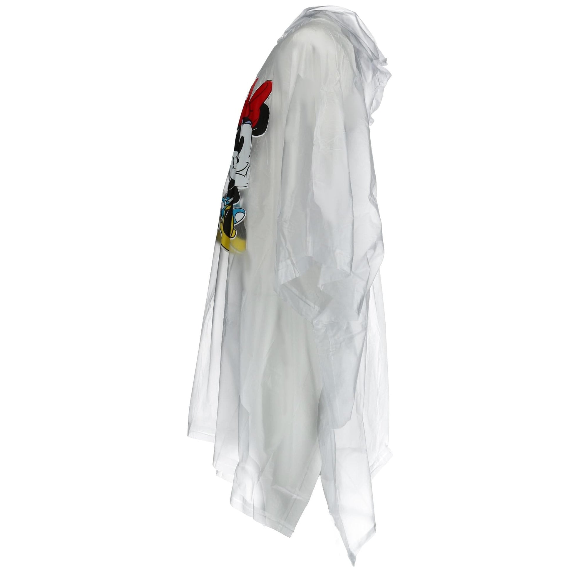 Disney Kid's Mickey and Minnie Mouse Rain Poncho - Clear