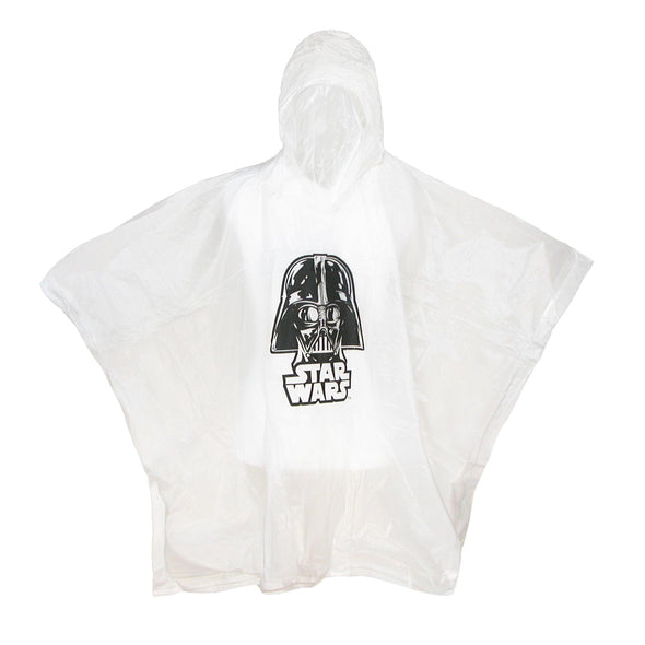 Kids' Star Wars Darth Vader Clear Rain Poncho