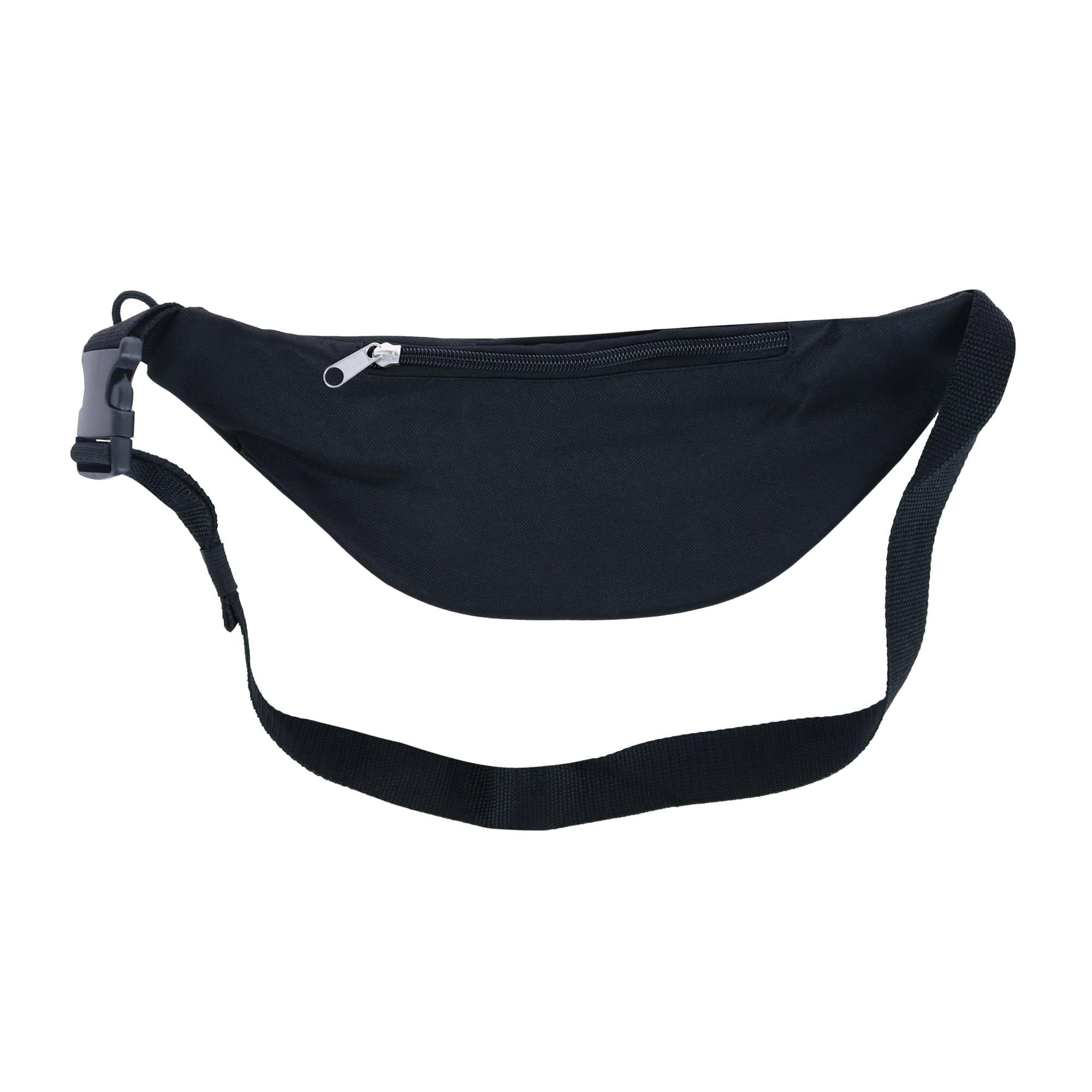 Jerry Leigh Disney Peeking Mickey Mouse and Minnie Mouse Fanny Waist Pack - Black