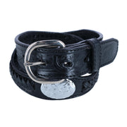 Boy's Western Cowboy Hat Leather Concho Belt