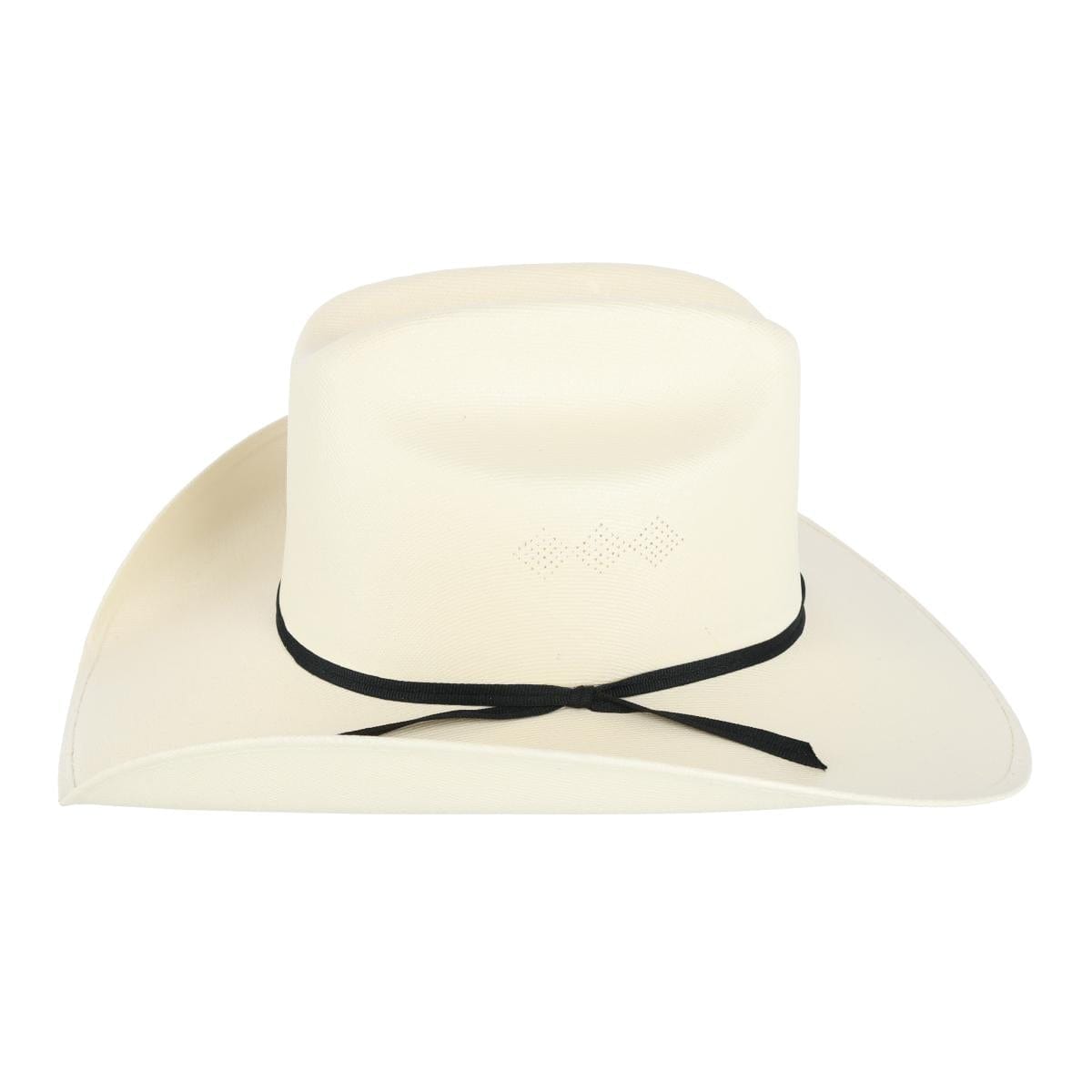 CTM® Men's Ivory Canvas Cowboy Western Hat - Ivory