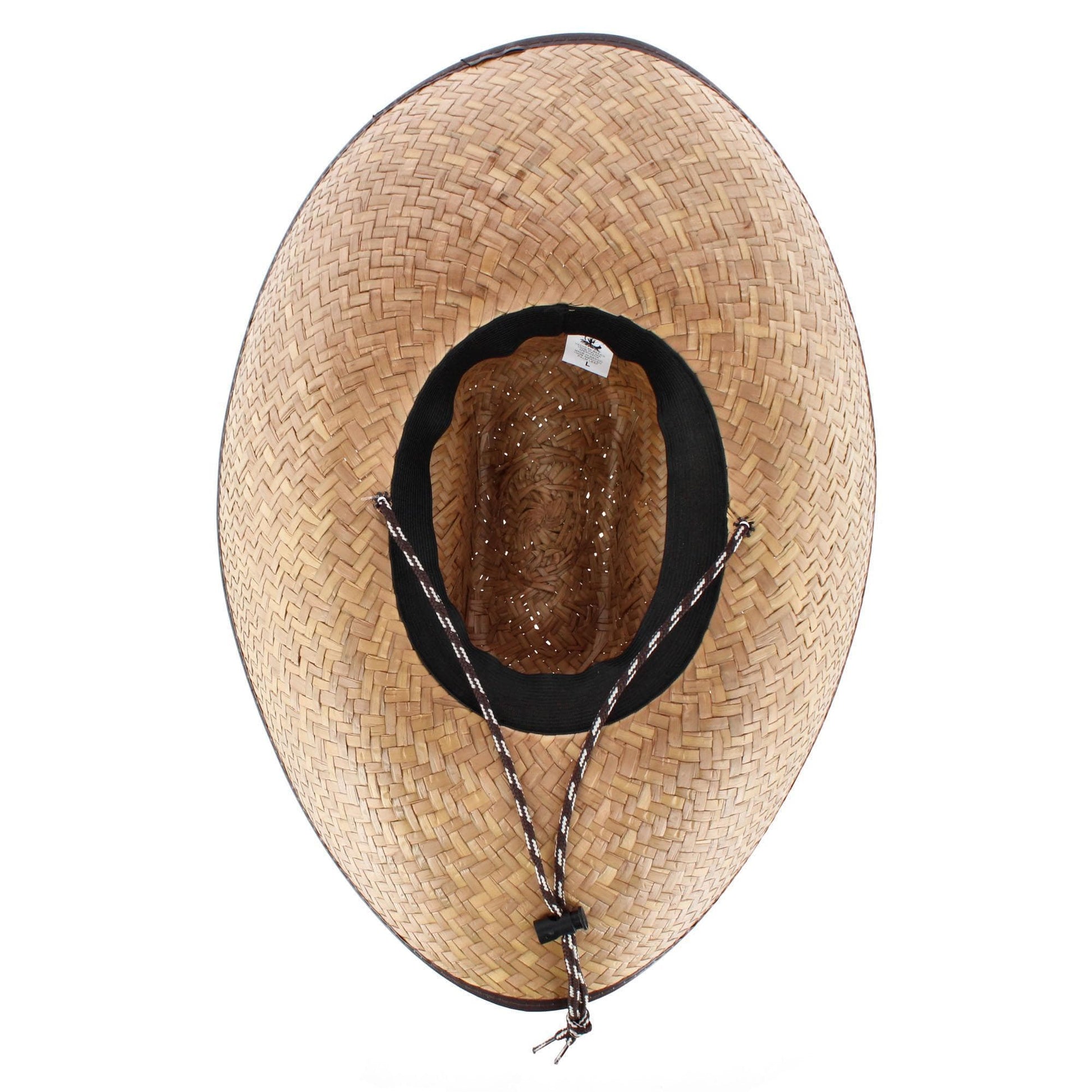 CTM® Unisex Palm Leaf Lifeguard Hat