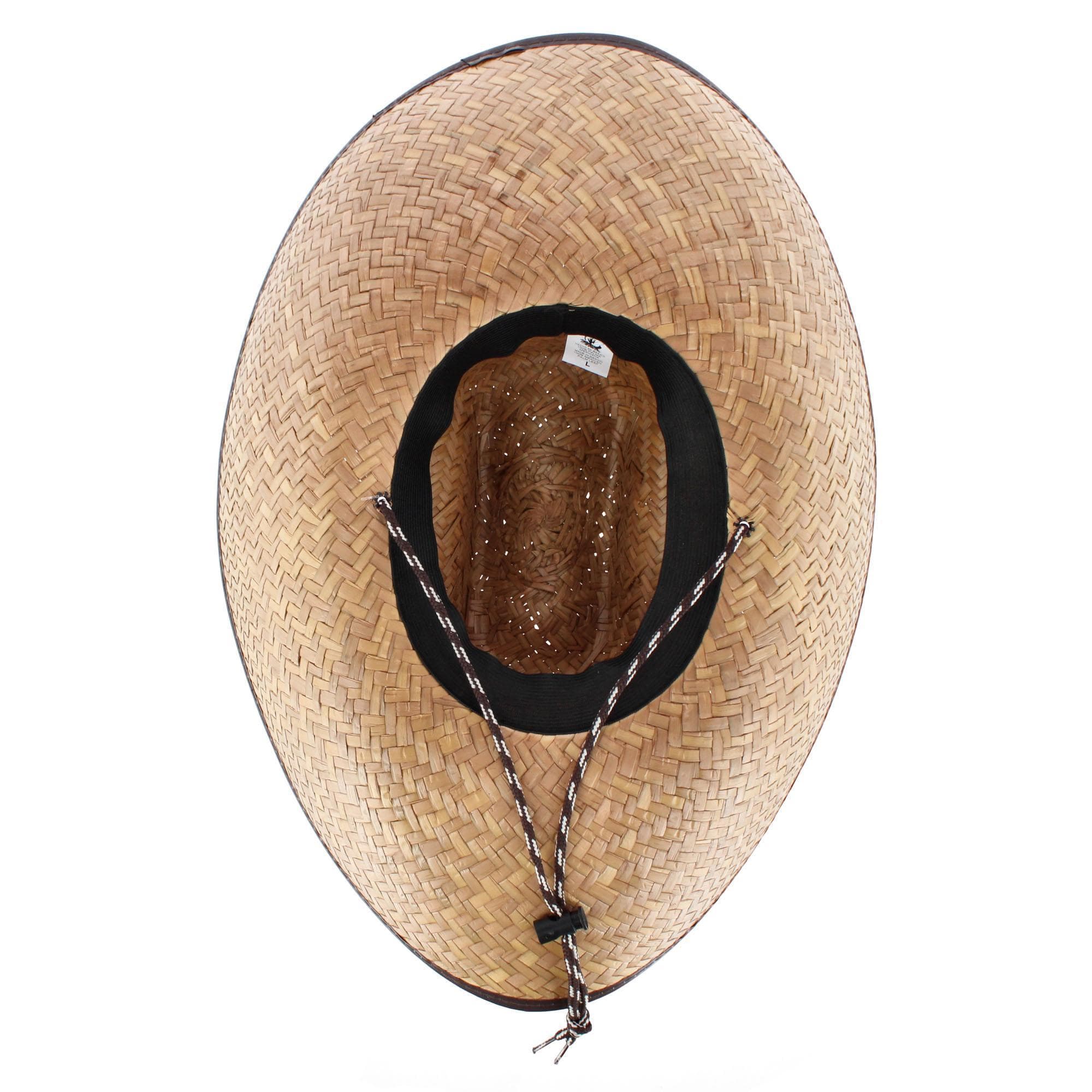 CTM® Unisex Palm Leaf Lifeguard Hat