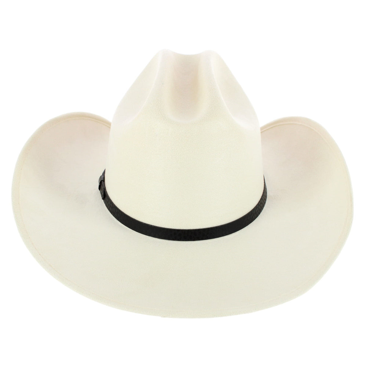 CTM® Men's Quality Suede Maverick Cowboy Hat - Bone
