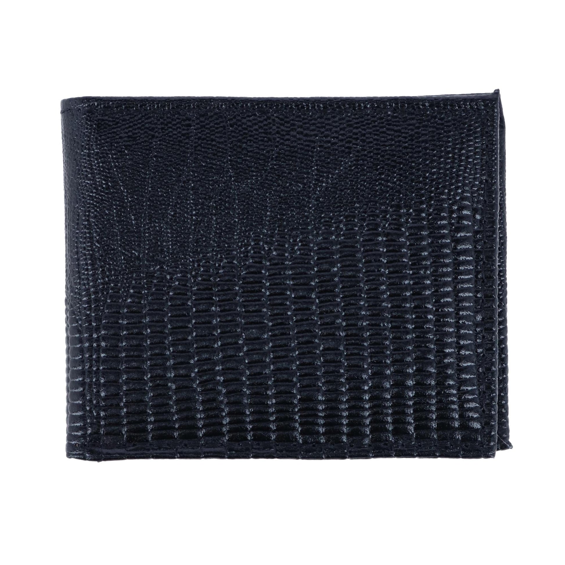 CTM® Men's Lizard Print Bifold Wallet - Men's Lizard Print Bifold Wallet
