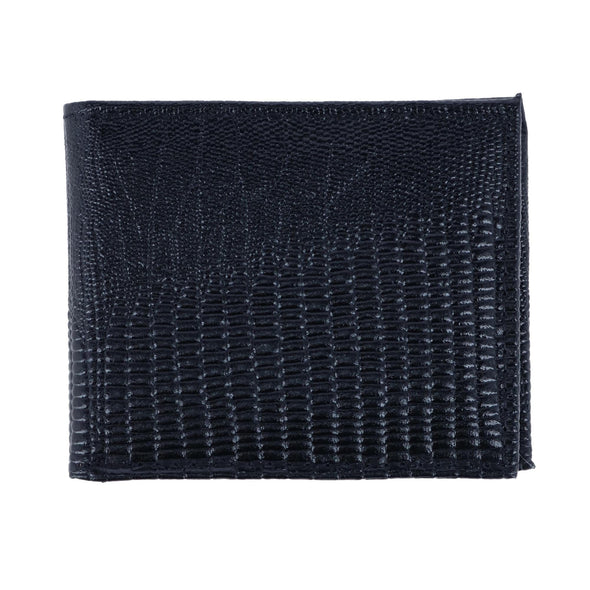 Men's Lizard Print Bifold Wallet