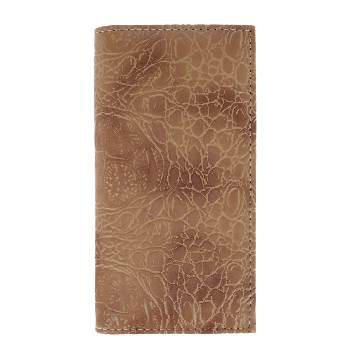 CTM® Men's Alligator Print Roper Wallet and Checkbook Holder