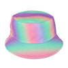 Kid's Rainbow Gradient Reversible Bucket Hat