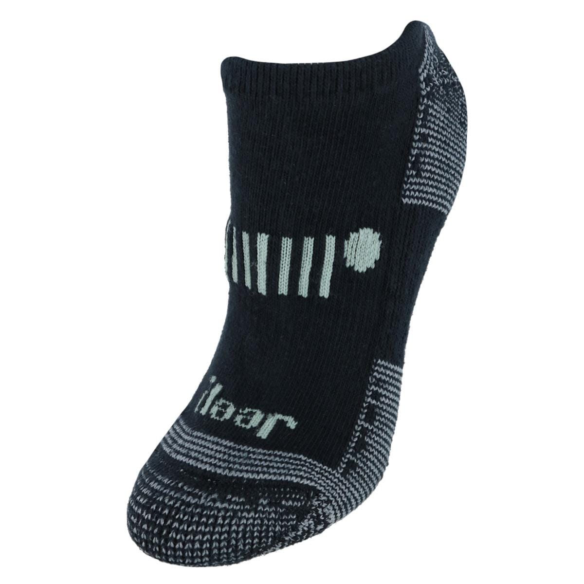 Jeep Women's Classic Cotton No Show Socks (3 Pair Pack)