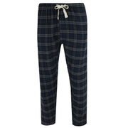 Men's Plaid Flannel Open Bottom Pants