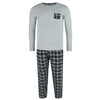 Men's Long Sleeve and Flannel Pant Pajama Set
