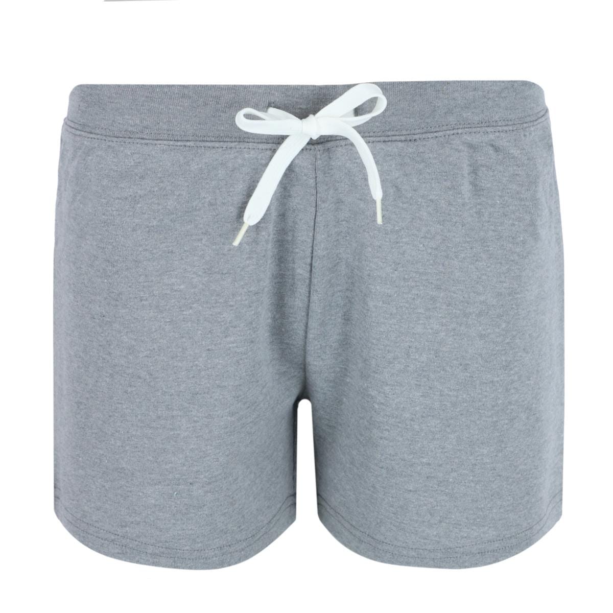 4Wanted Women's Knit Shorts (Pack of 2) - Heather Grey and Navy