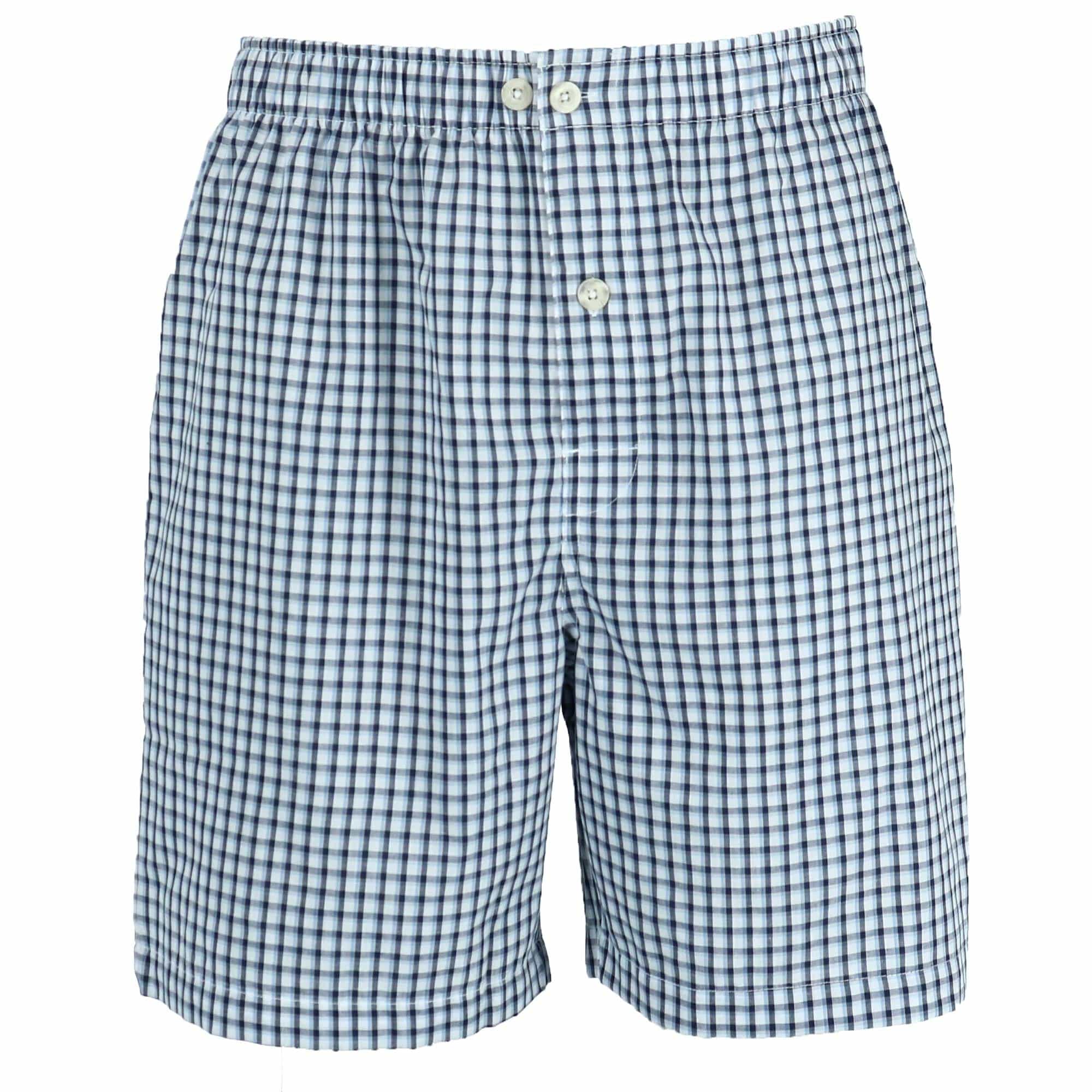 Fruit of the Loom Men's Short Sleeve Short Leg Pajama Set - Check