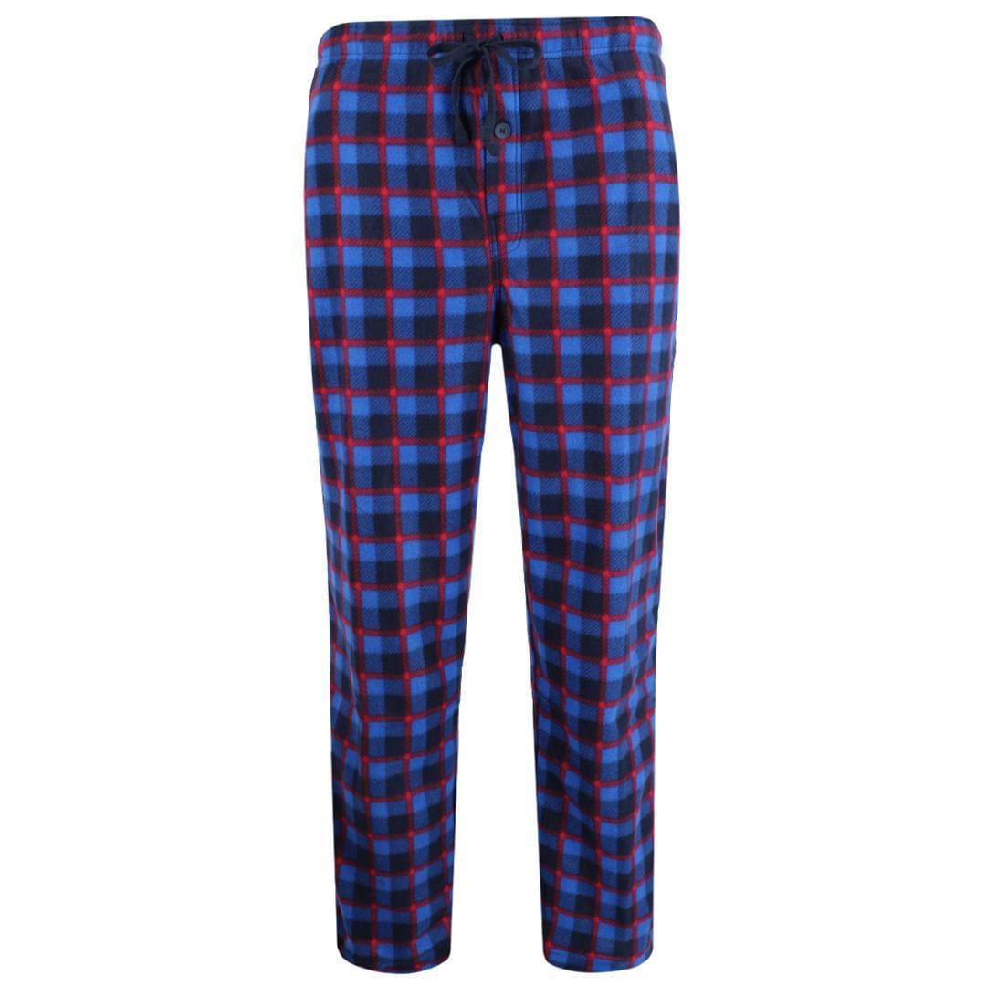 Fruit of the Loom Men's Flannel Pajama Pant (Pack of 2) - Red Plaid