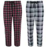 Men's Big &Tall 2 Pack Flannel Pajama Pants