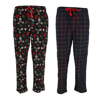 Black Reindeer and Navy Plaid