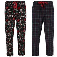Black Reindeer and Navy Plaid