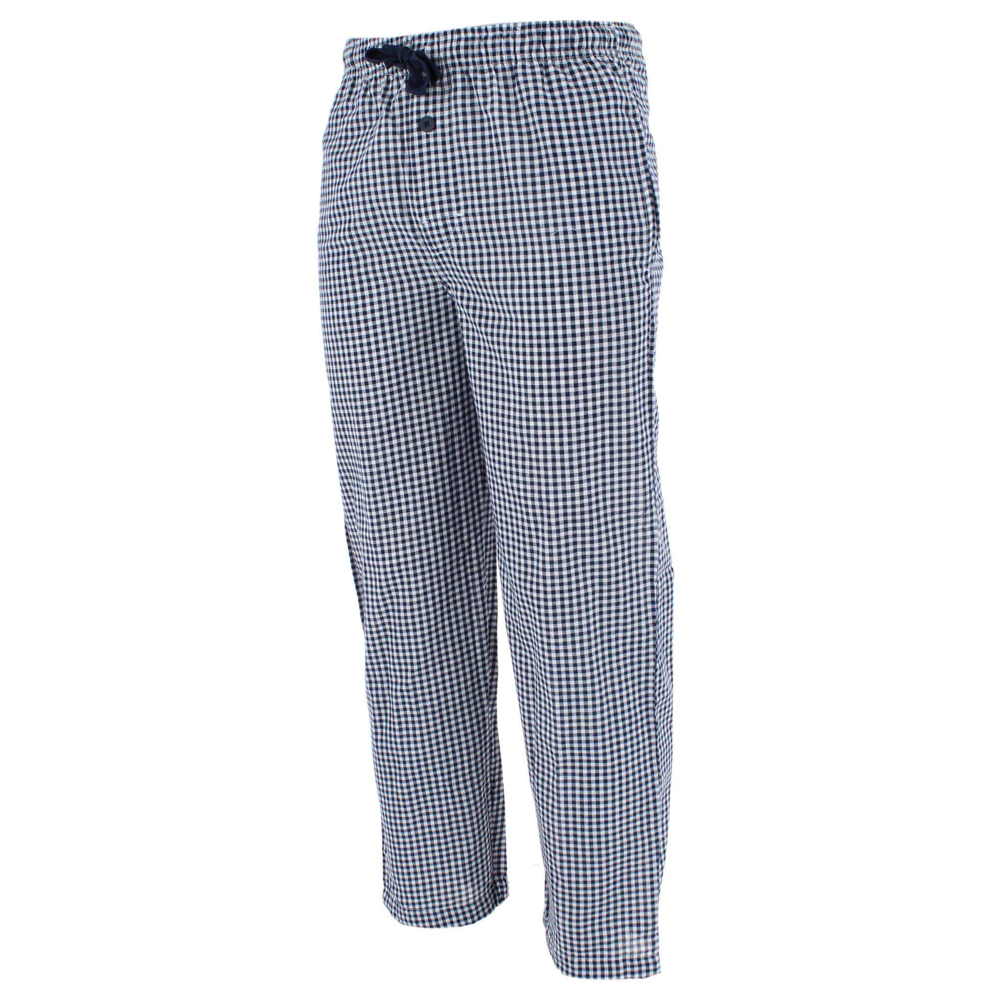 Fruit of the Loom Men's Broadcloth Cotton Pajama Pant - Navy