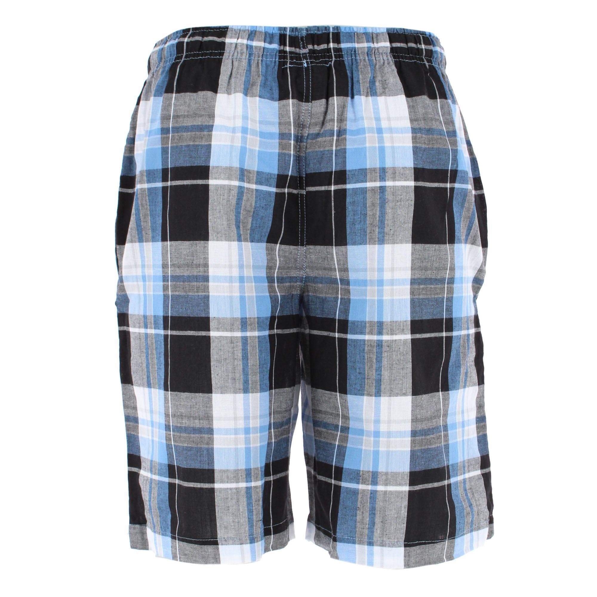 Fruit of the Loom Men's Broadcloth Pajama Shorts 2-Pack - Black