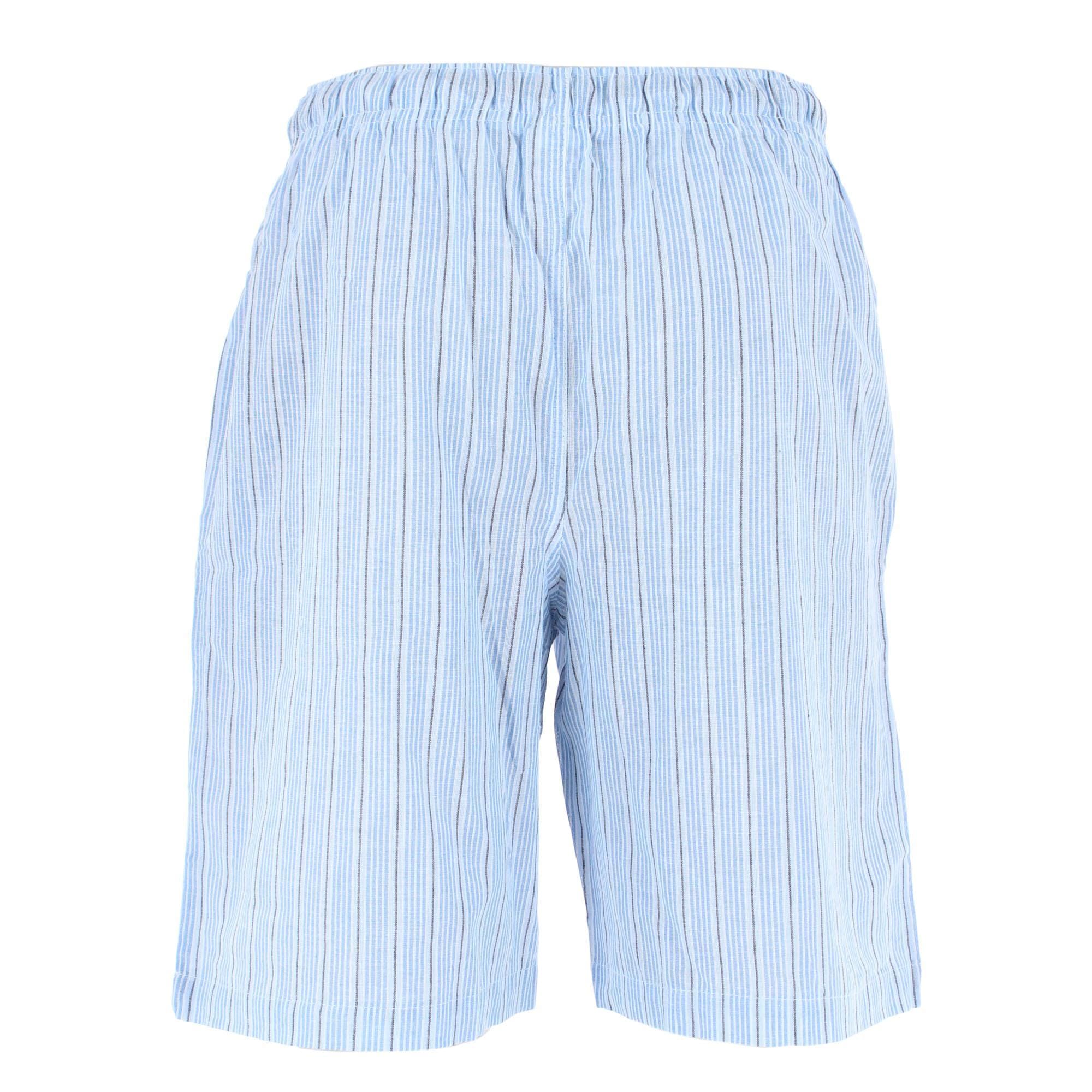 Fruit of the Loom Men's Broadcloth Pajama Shorts 2-Pack - Navy