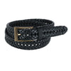 Men's Fully Adjustable Double V-Weave Braided Belt