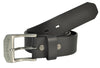 Men's Leather 1 1/2 Inch Beveled Edge Bridle Belt