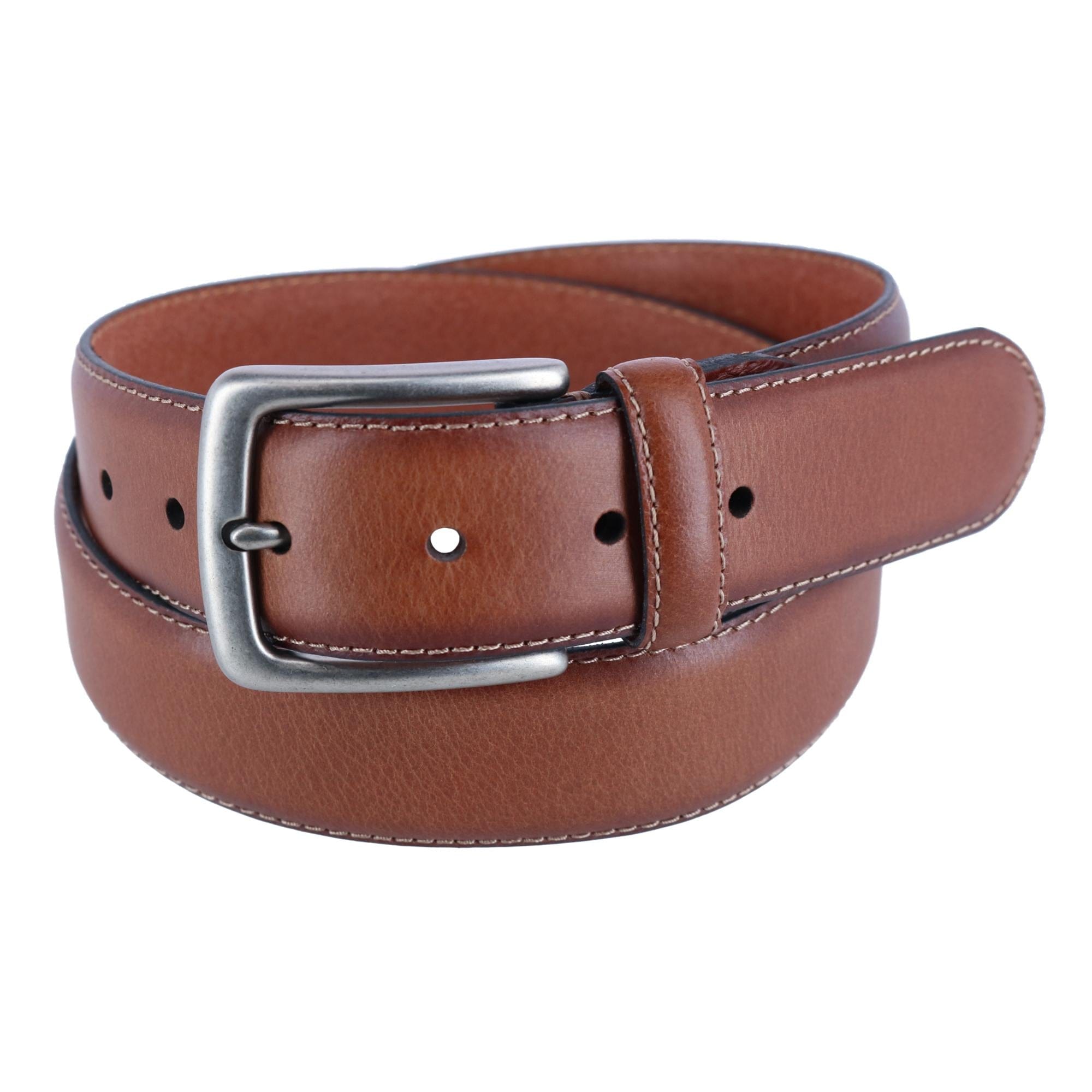 Levis Men's Levi's Feathered Edge Logo Tab Belt - Men's Levi's Feathered Edge Logo Tab Belt