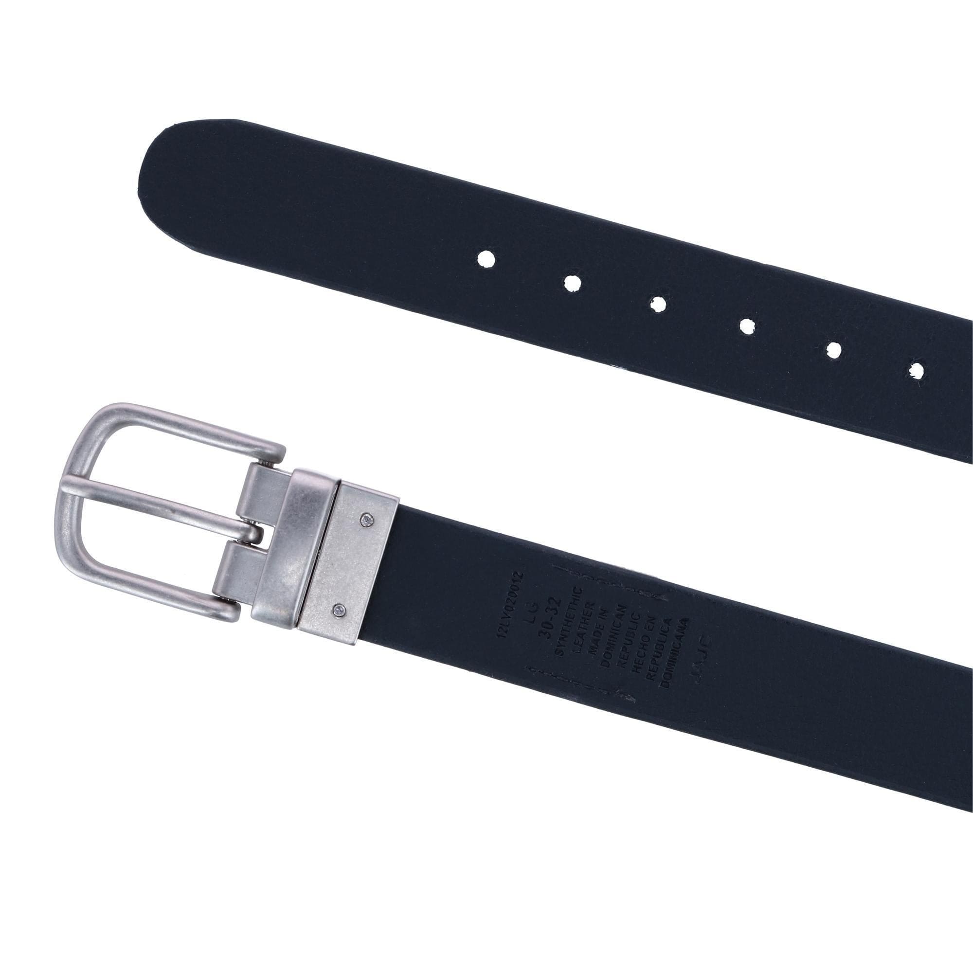 Levis Boy's Reversible Nickel Logo Patch Belt - Brown