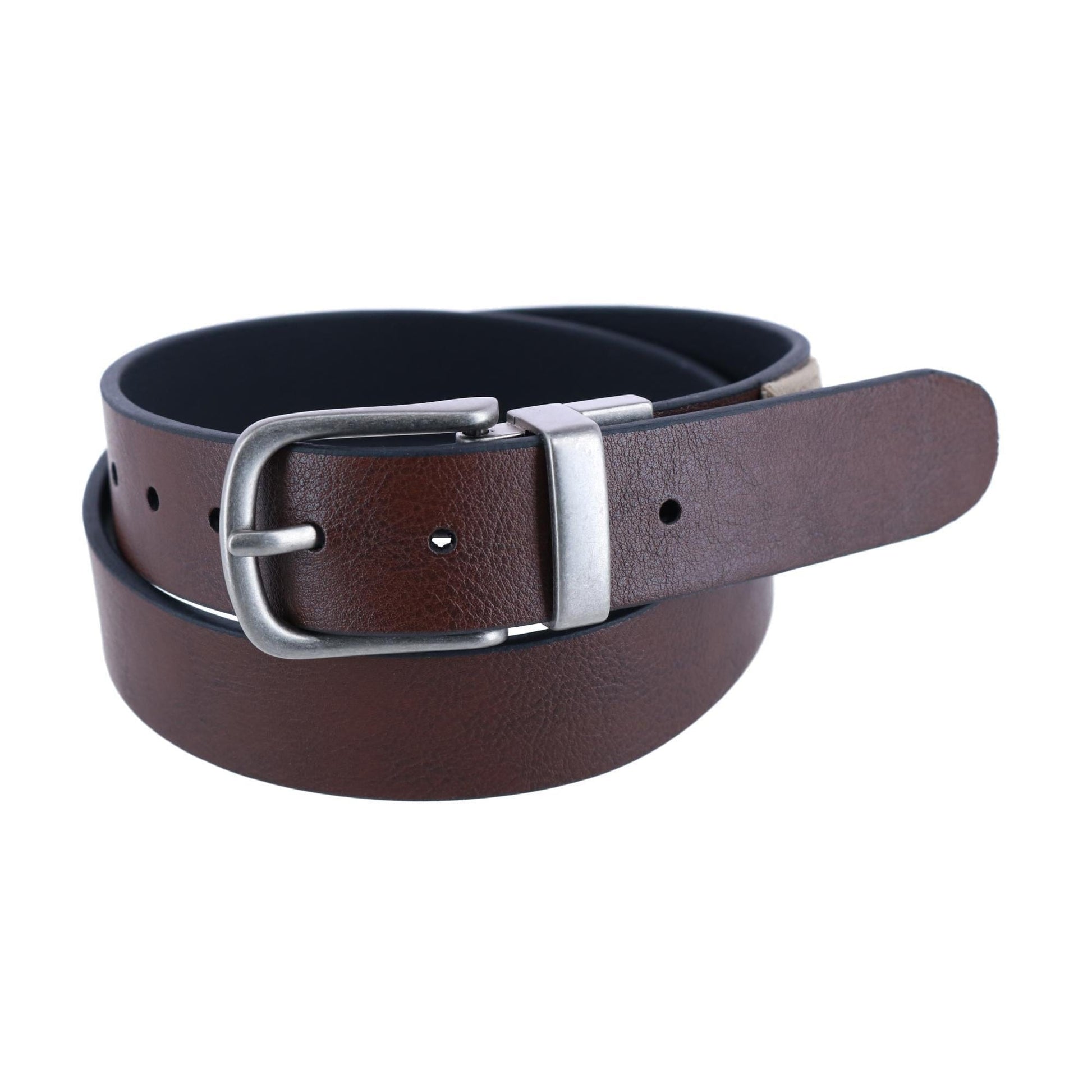 Levis Boy's Reversible Nickel Logo Patch Belt - Boy's Reversible Nickel Logo Patch Belt