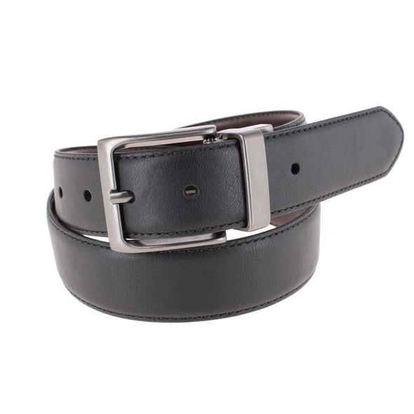 Men's Big & Tall 38mm Reversible Belt with Antique Gunmetal Buckle