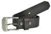 Men's Big & Tall Leather Beveled Edge 1 1/2 Inch Bridle Belt