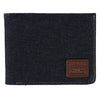 Men's Denim and Leather RFID Bifold Wallet
